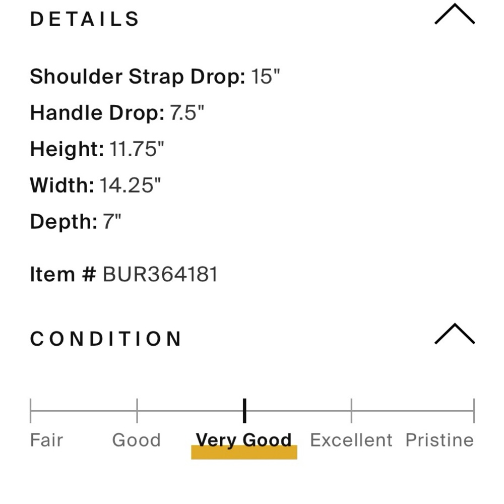 Burberry Leather Lowry Tote Bag - Picture 7 of 7